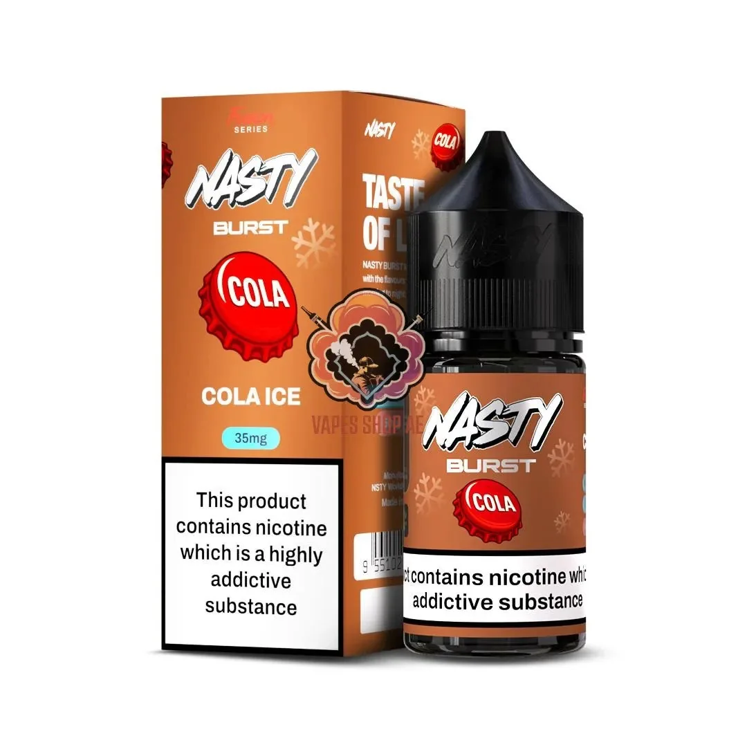 Nasty Burst Nic Salts – Cola Ice