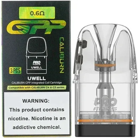 Uwell Caliburn Gpp Replacement Pod (0 6ω)